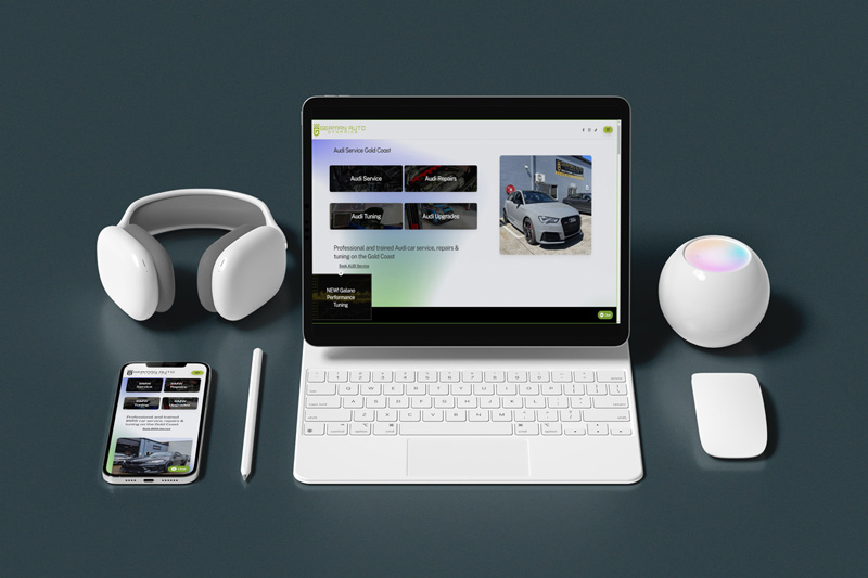 Car website design and marketing